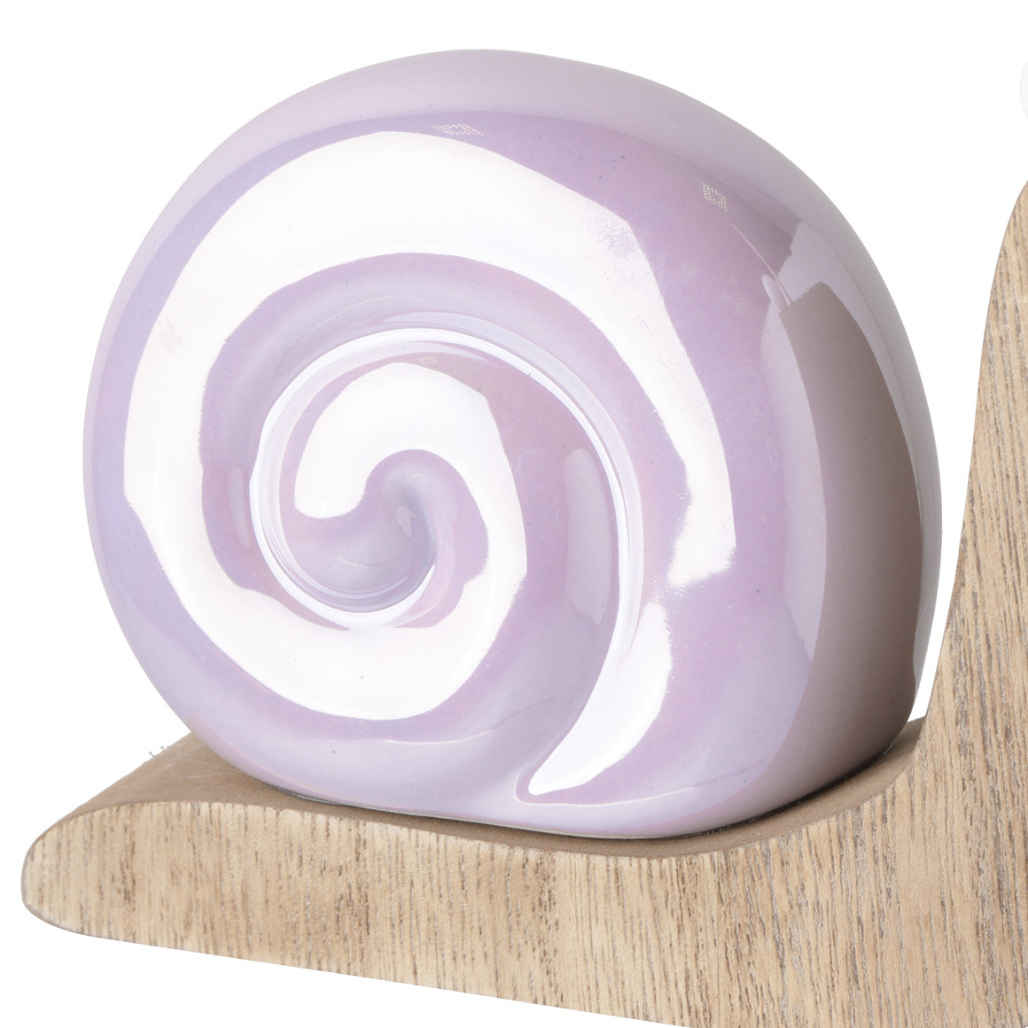 Deko-Schnecke mit Keramikhaus