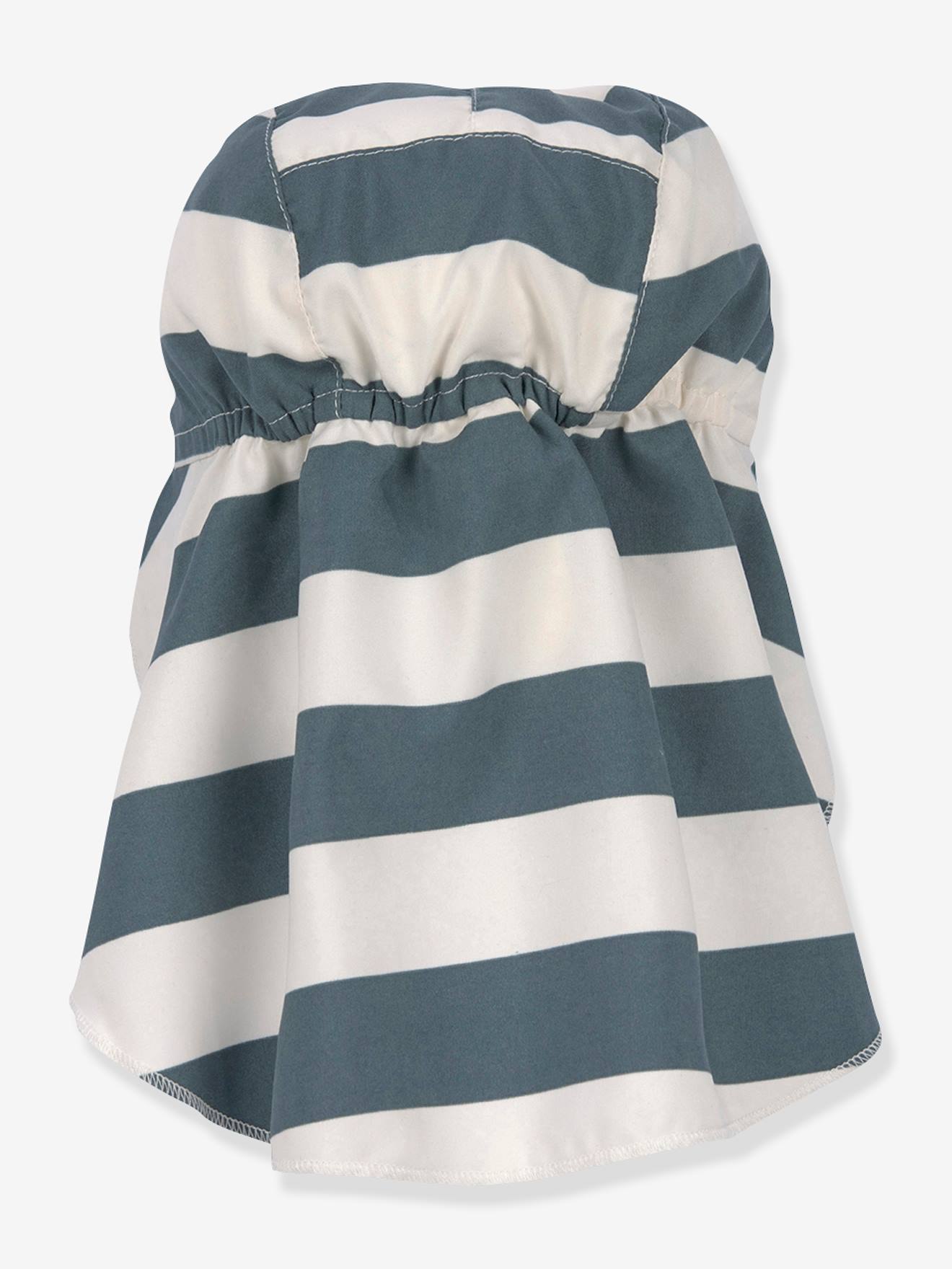 Casquette protège nuque enfants LÄSSIG bleu imprimé