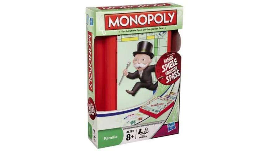 Hasbro - Monopoly Kompakt