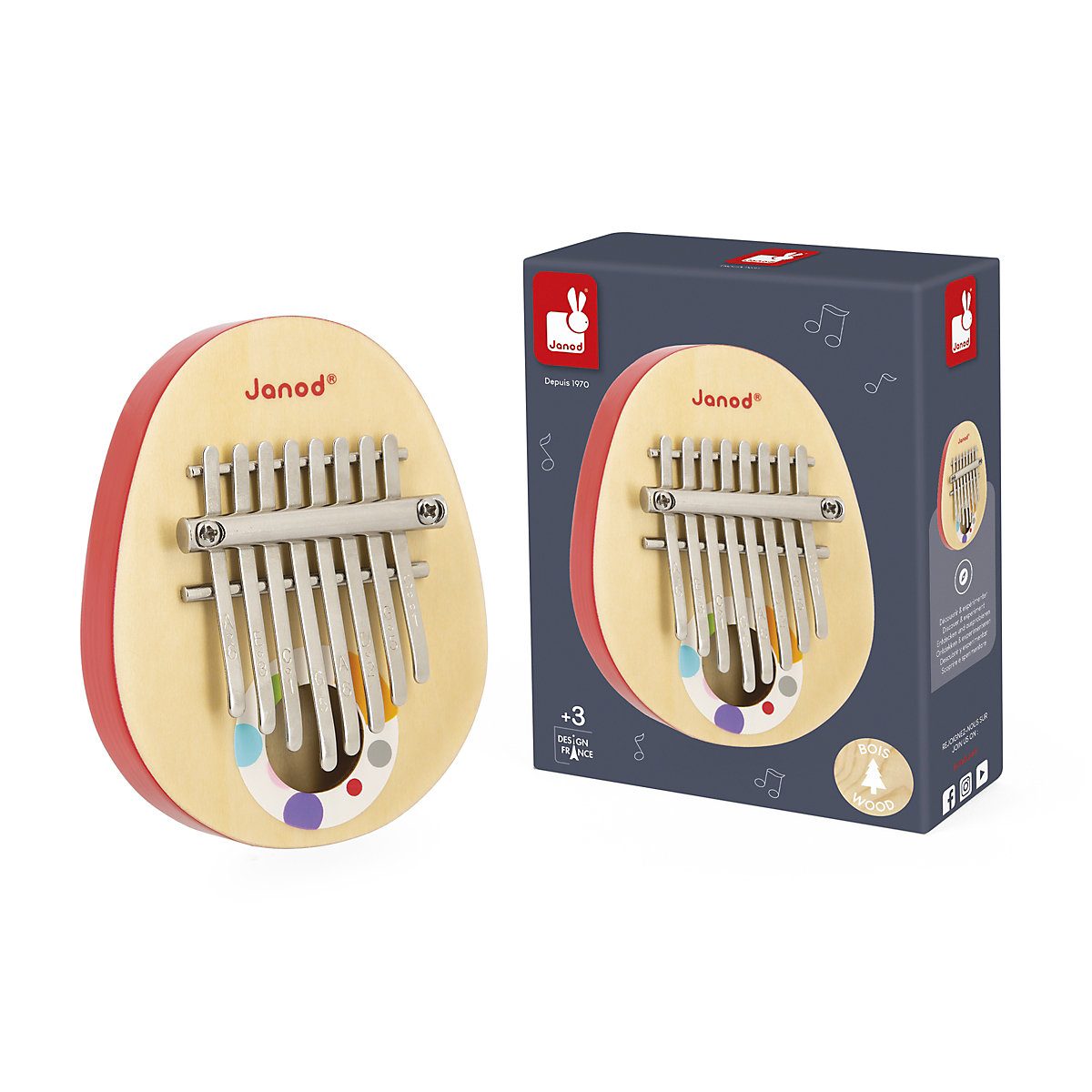Confetti Kalimba Daumenklavier