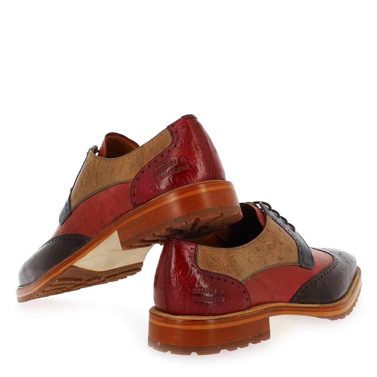 Melvin & Hamilton   JEFF 14 - Marron Rouge