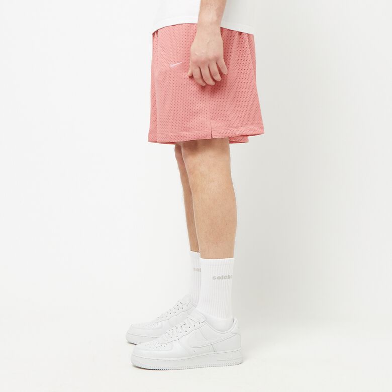 NIKE Solo Swoosh Mesh Short red stardust/white