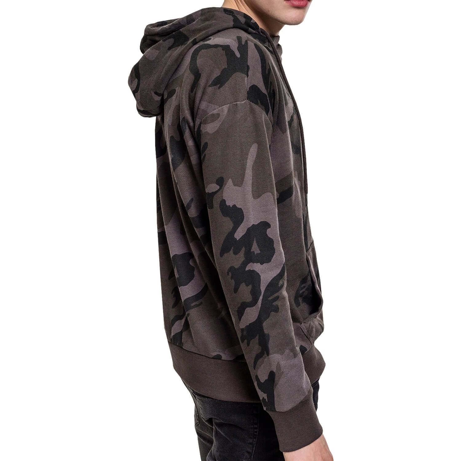 Kapuzenpullover High Neck Camo Hoody