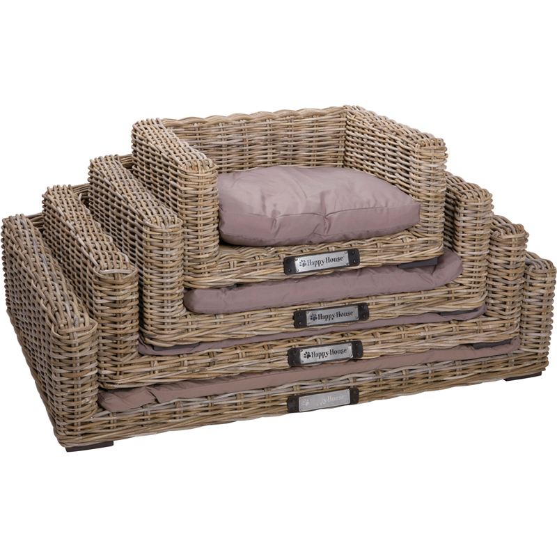 Happy House Hundesofas Happy House Rattansofa L