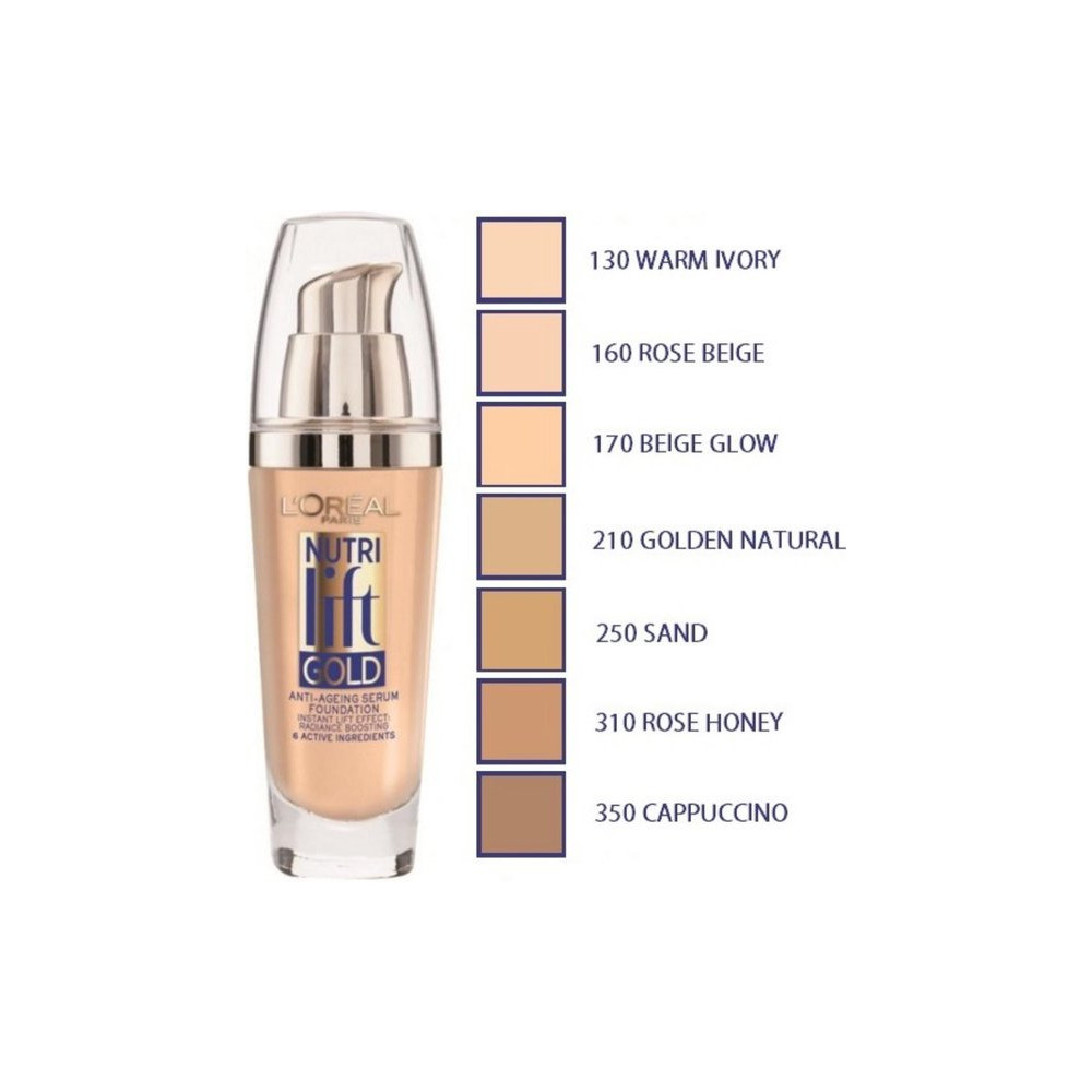 L´Oréal Paris Fond de Teint Nutrilift Gold