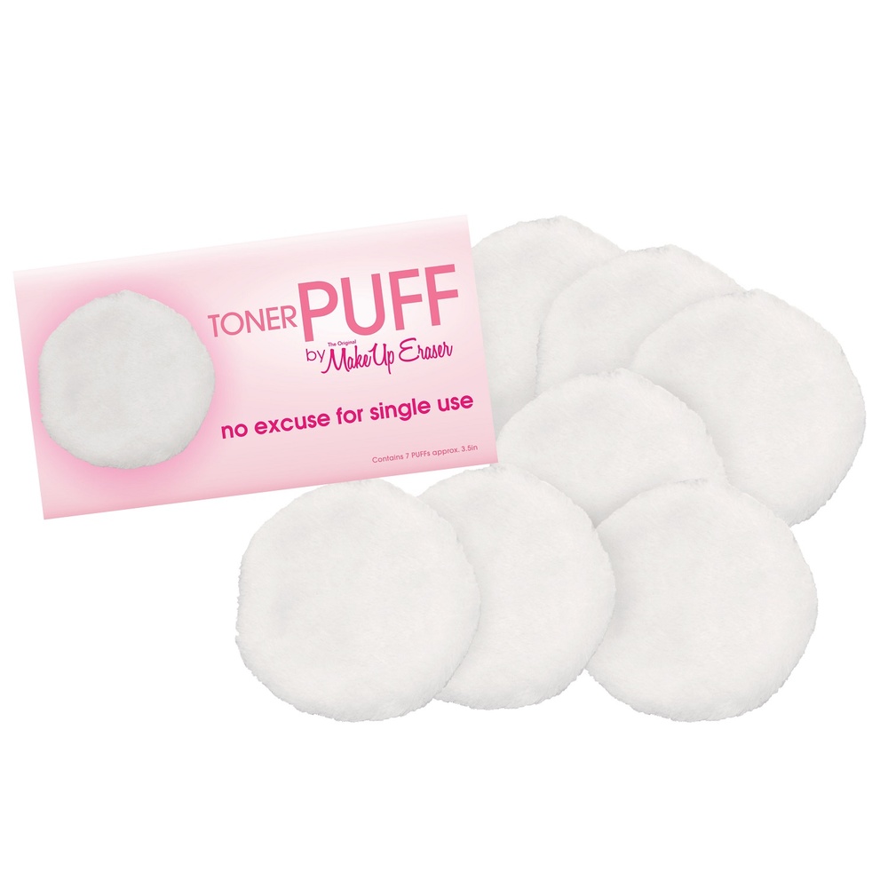 MakeUp Eraser Toner Puff Houpette à lotion réutilisable