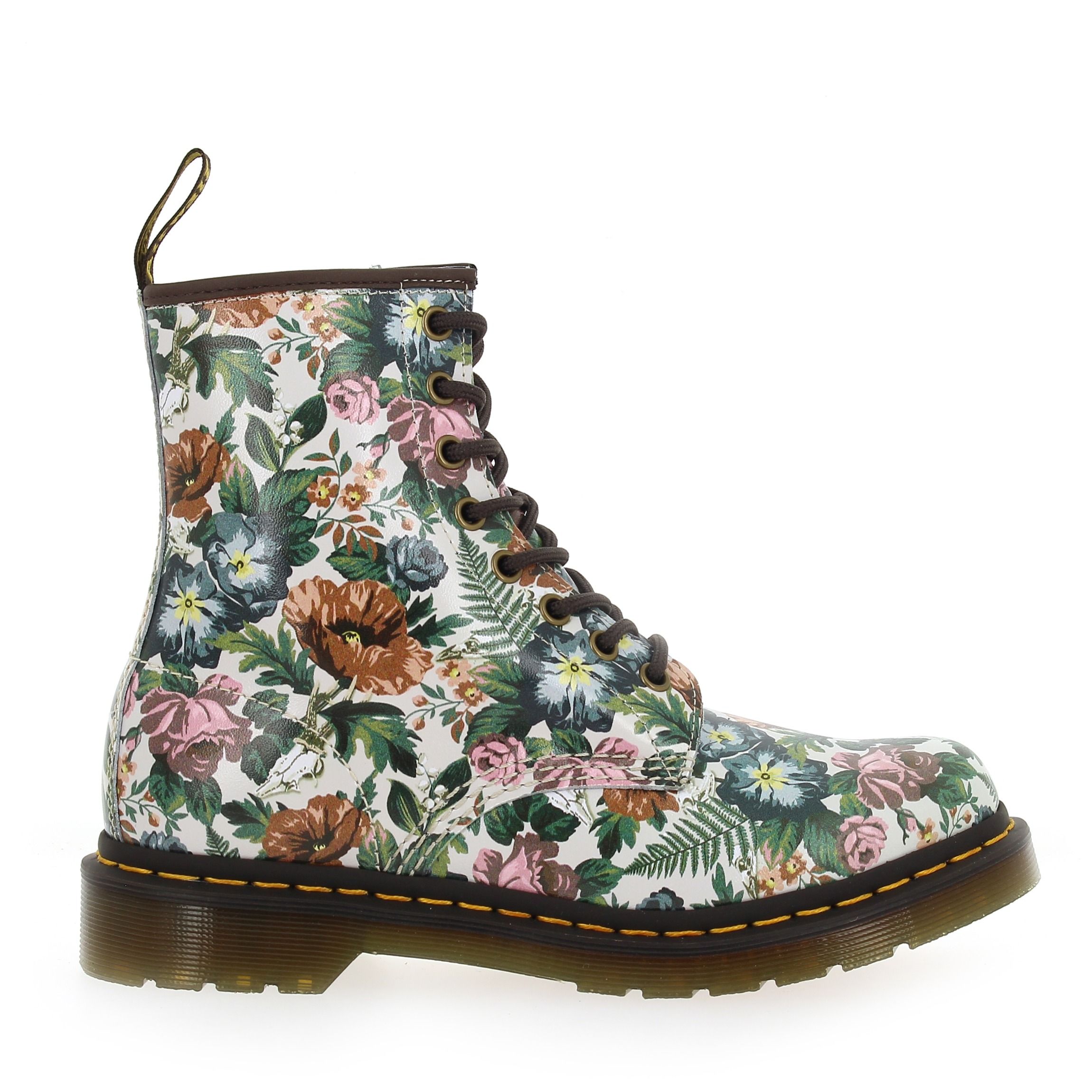 Dr Martens  1460 ENGLISH GARDEN PRINT - Multi Vert