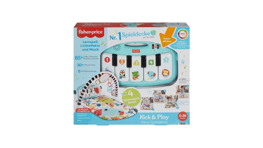 Fisher-Price Kontrast Kick & Play Pianospieldecke