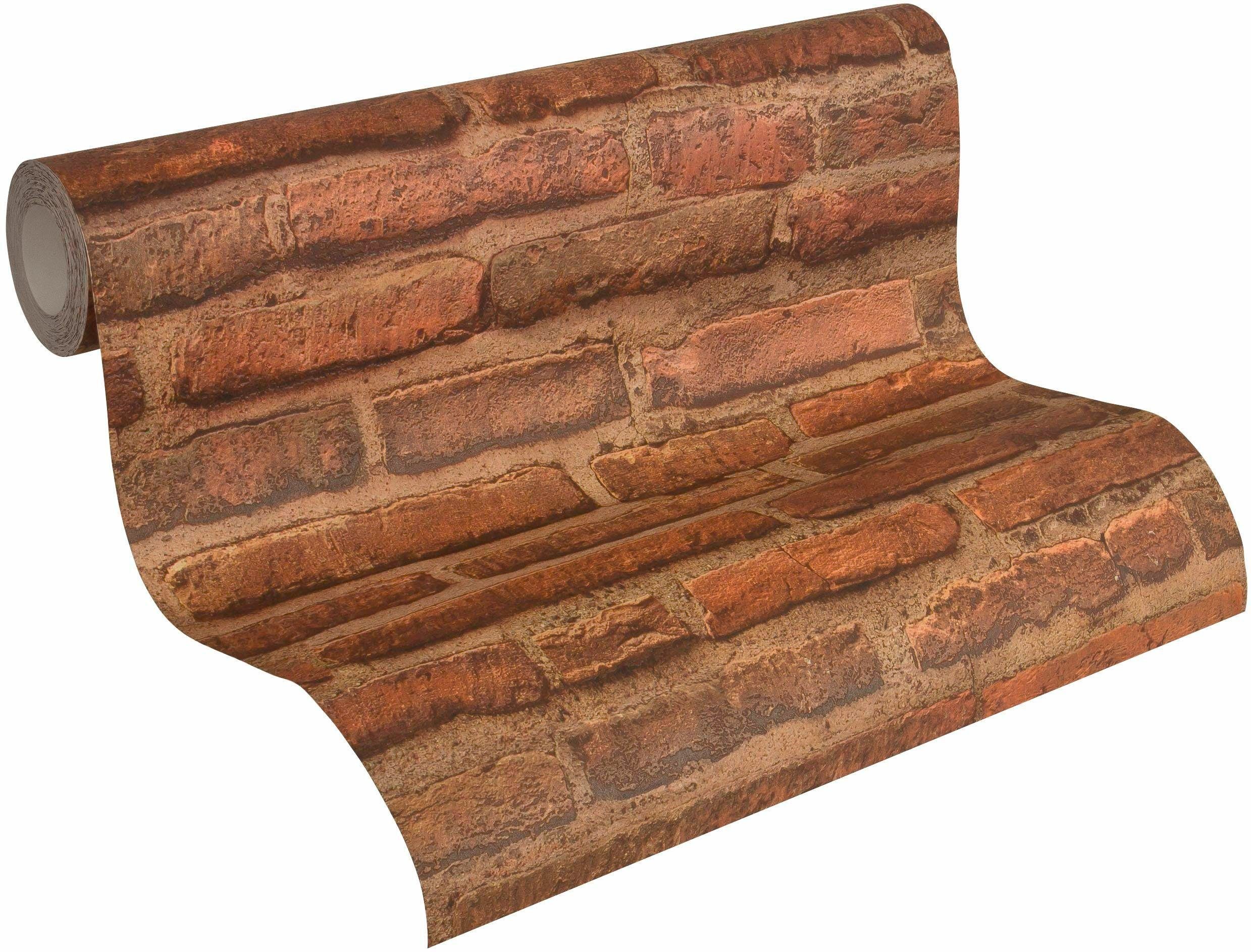 living walls Vliestapete Best of Wood`n Stone 2nd Edition, Steinoptik, Struktur Tapete Stein