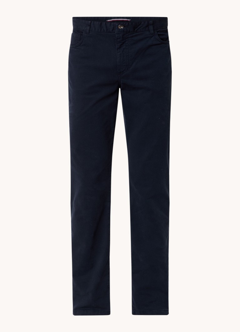 Pantaloni chino Tommy Hilfiger Denton cu croială dreaptă și buzunare laterale
