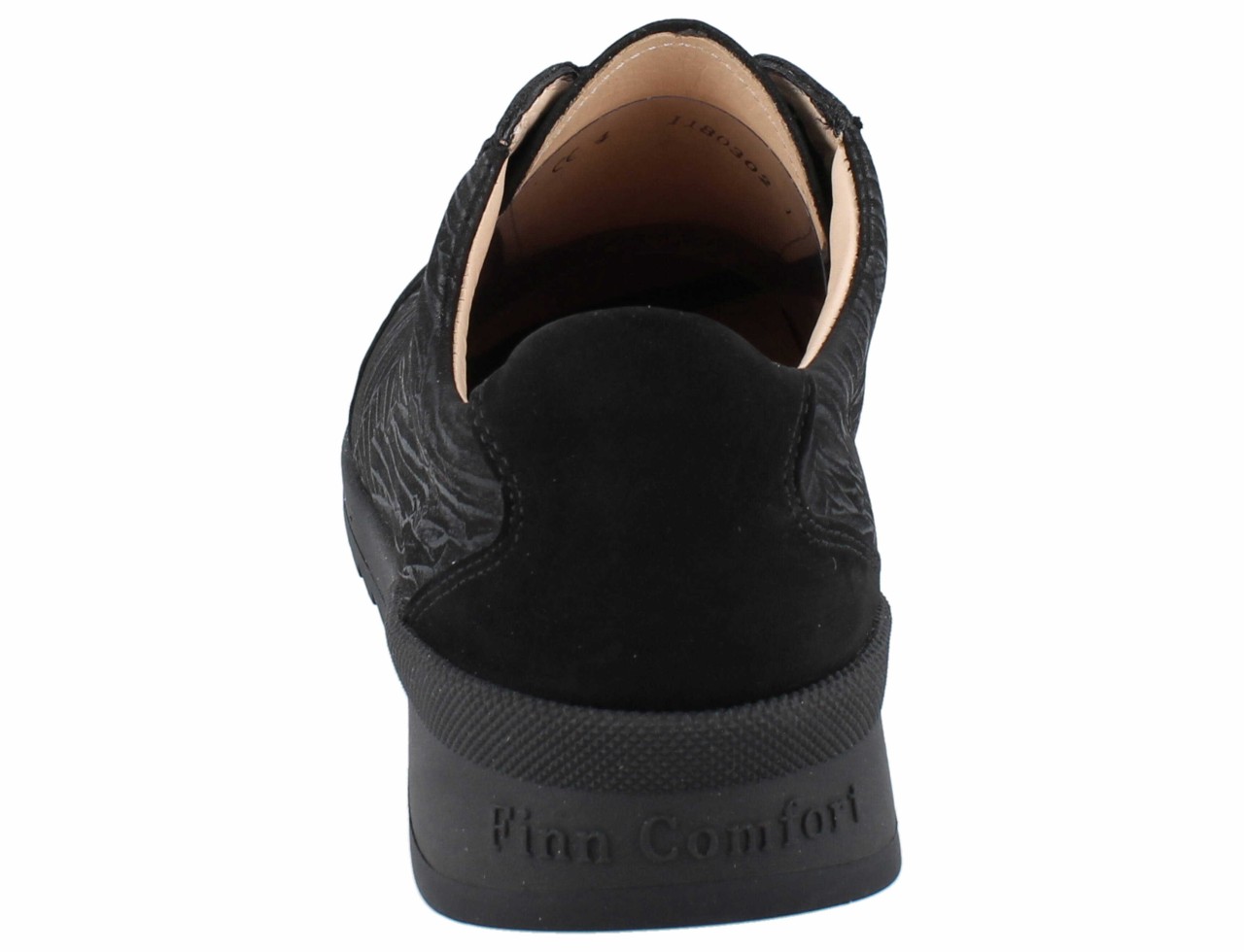 FINN COMFORT Komfort Schnürer schwarz