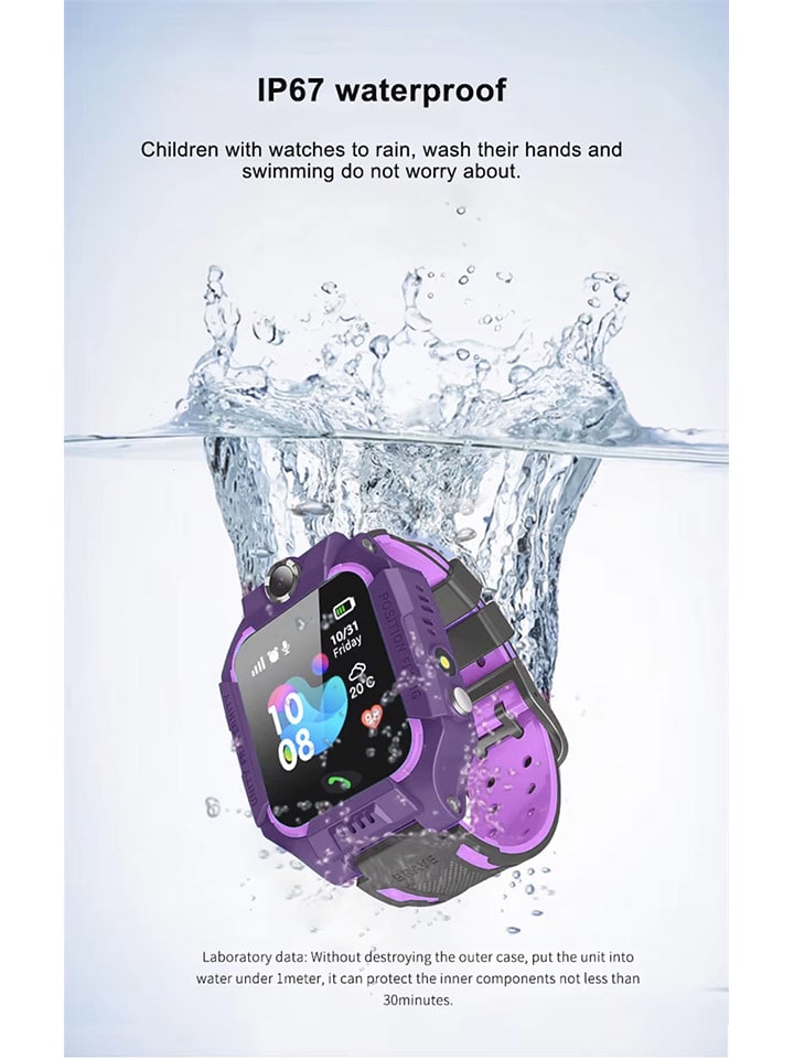 SWEET ACCESS Smartwatch für Kinder in Rosa/ Lila günstig kaufen onesize