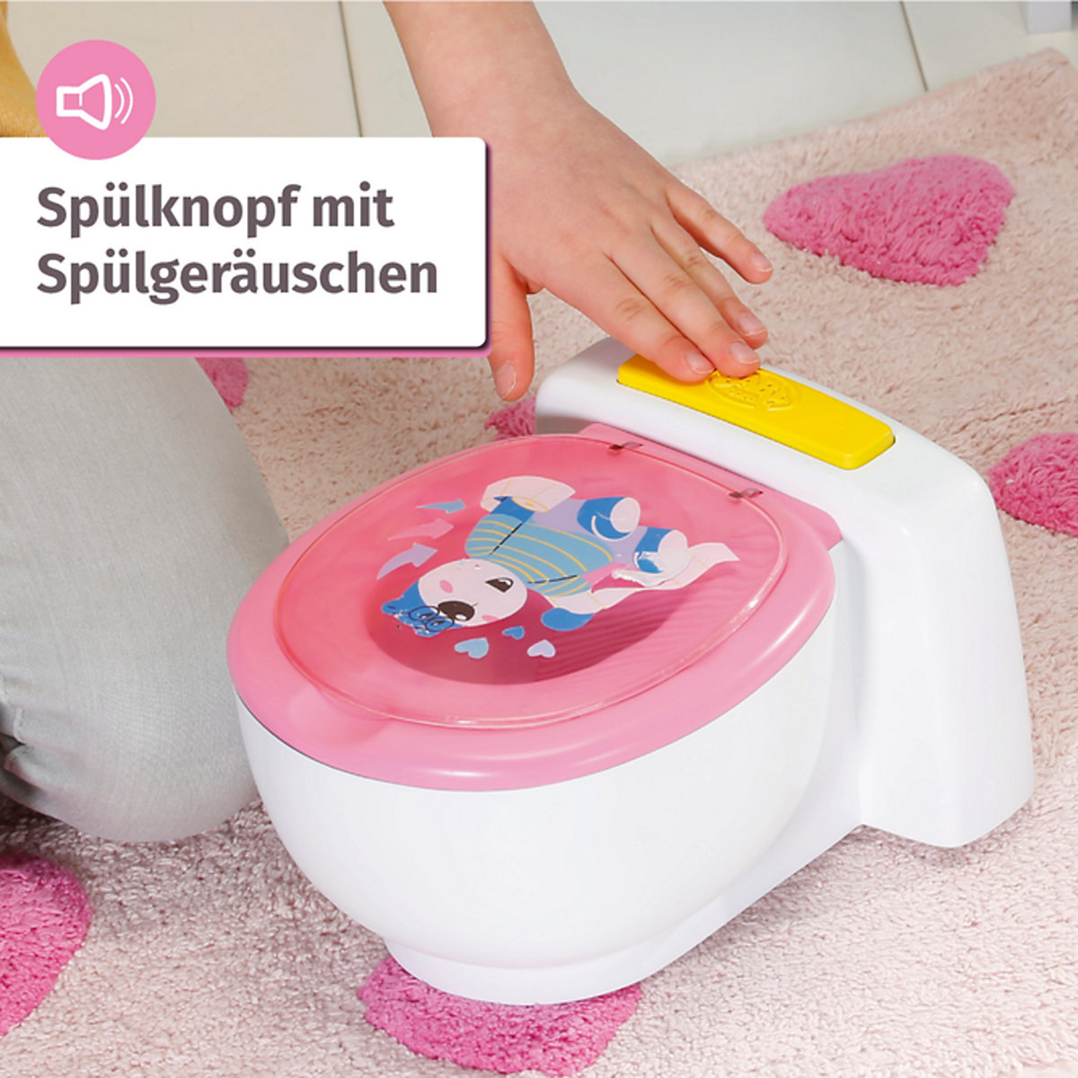 BABY born® 828373 Bath Toilette 43 cm