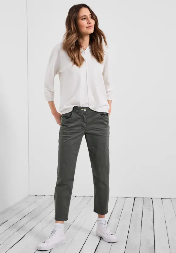 CECIL Loose Fit Hose mit Stretch