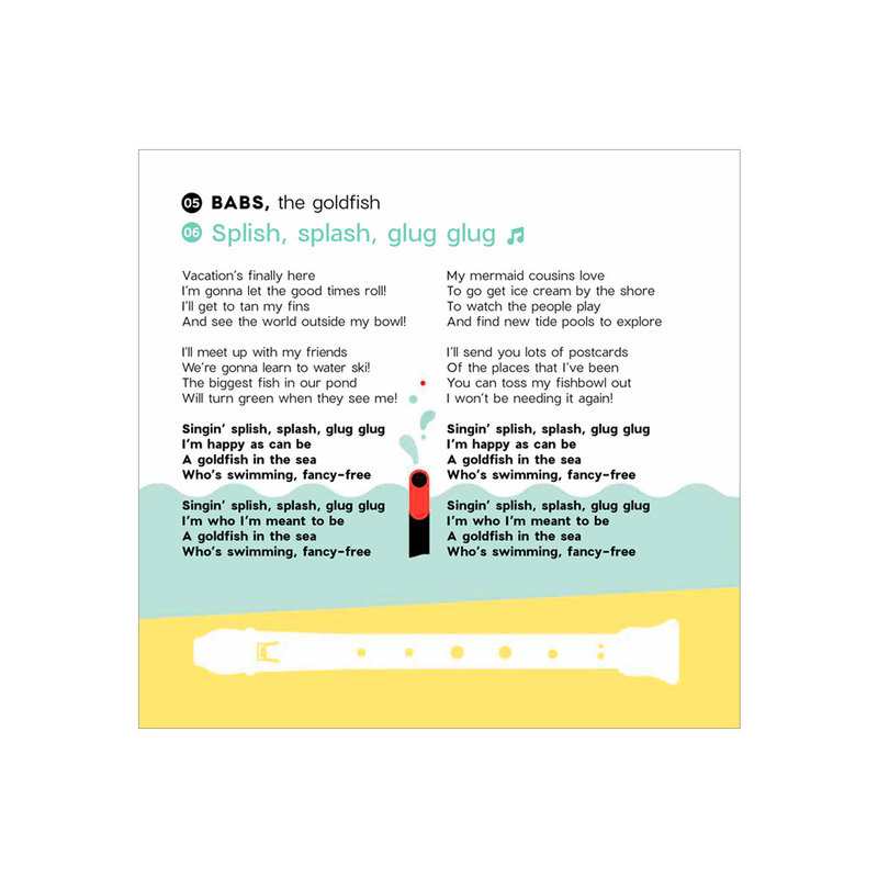 Livre-CD Les zanimomusic en anglais - Joyvox