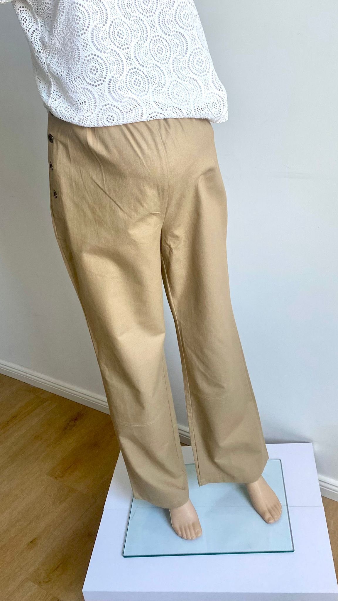 Bellezza Umstandshose 373095 Hose Beige