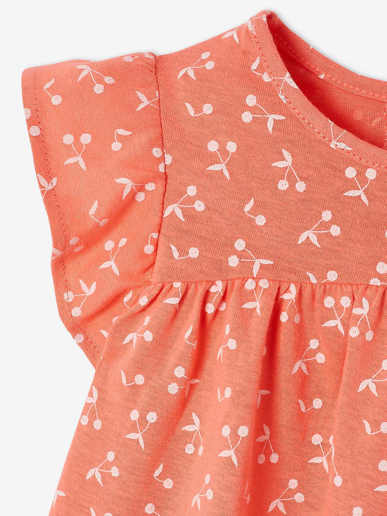 Robe bébé en jersey BASICS bleu royal rayé