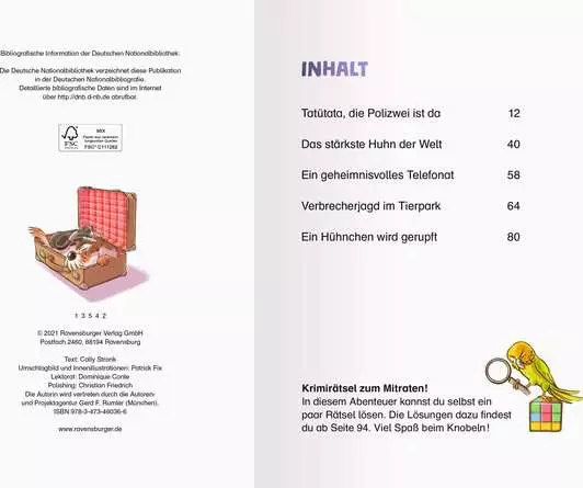 Die Jagd nach dem magischen Detektivkoffer, Band 3: Hühnerdieb gesucht!