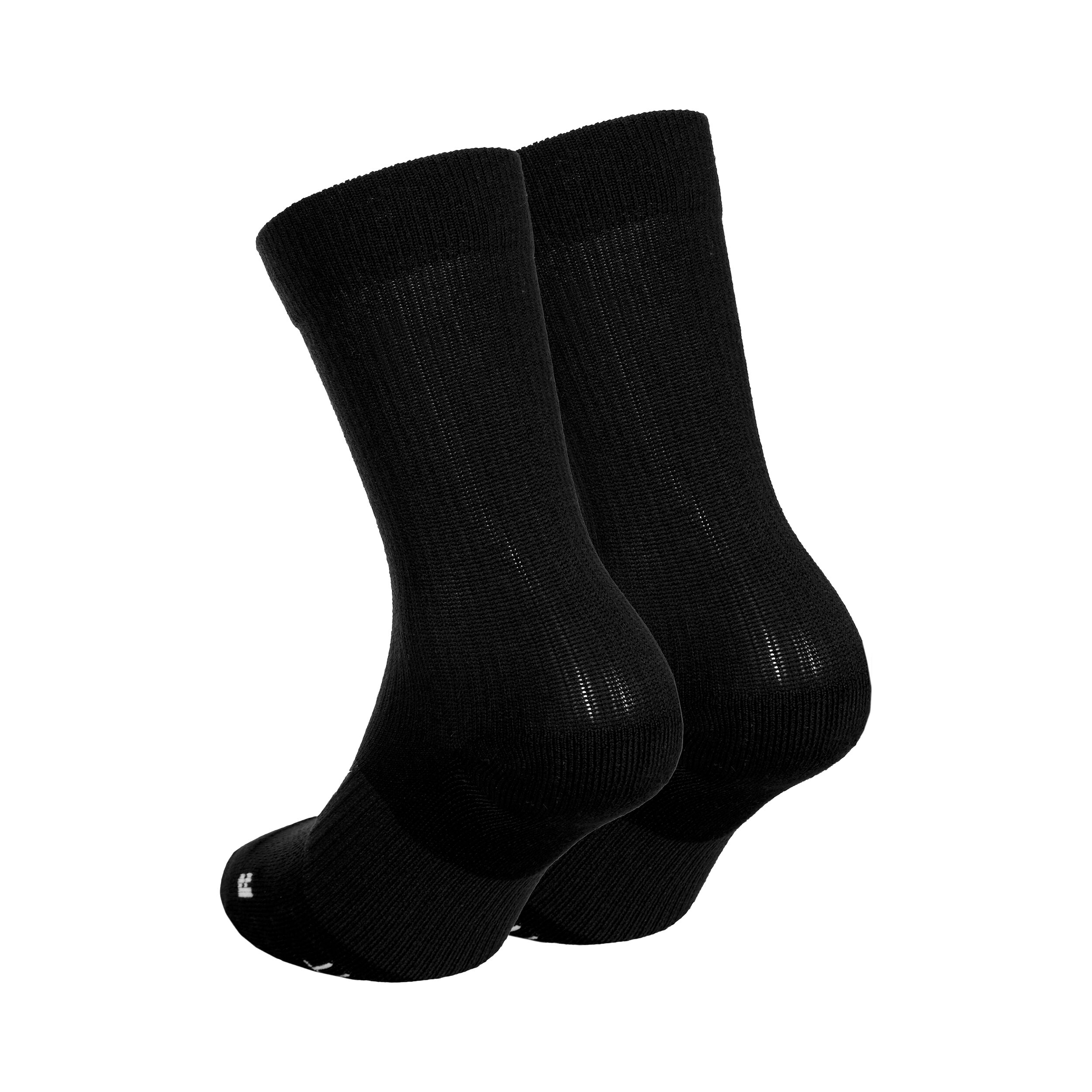 Court Multiplier Cushioned Tennissocken 2er Pack - Schwarz, Weiß