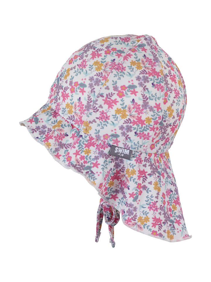 Sterntaler Bademütze mit Nackenschutz Blümchen in ecru günstig kaufen