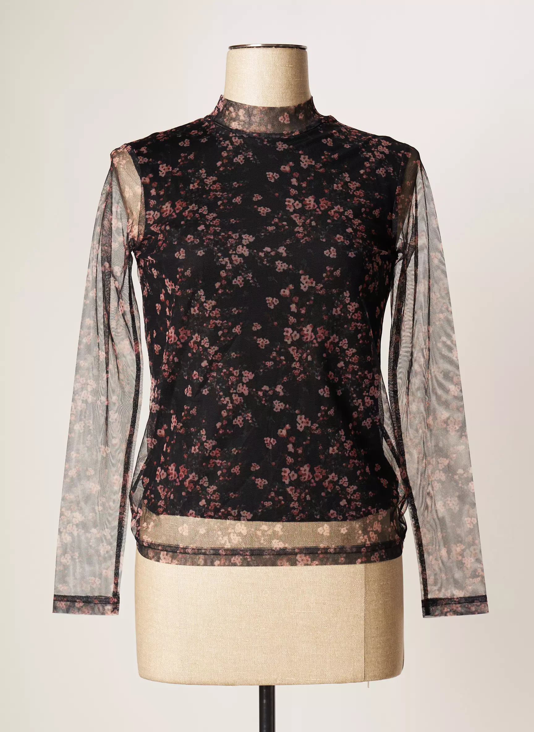 Molly Bracken Tops Femme couleur noir