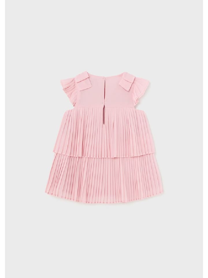 Mayoral Sommer Plisseekleid festlich in dahlie günstig kaufen