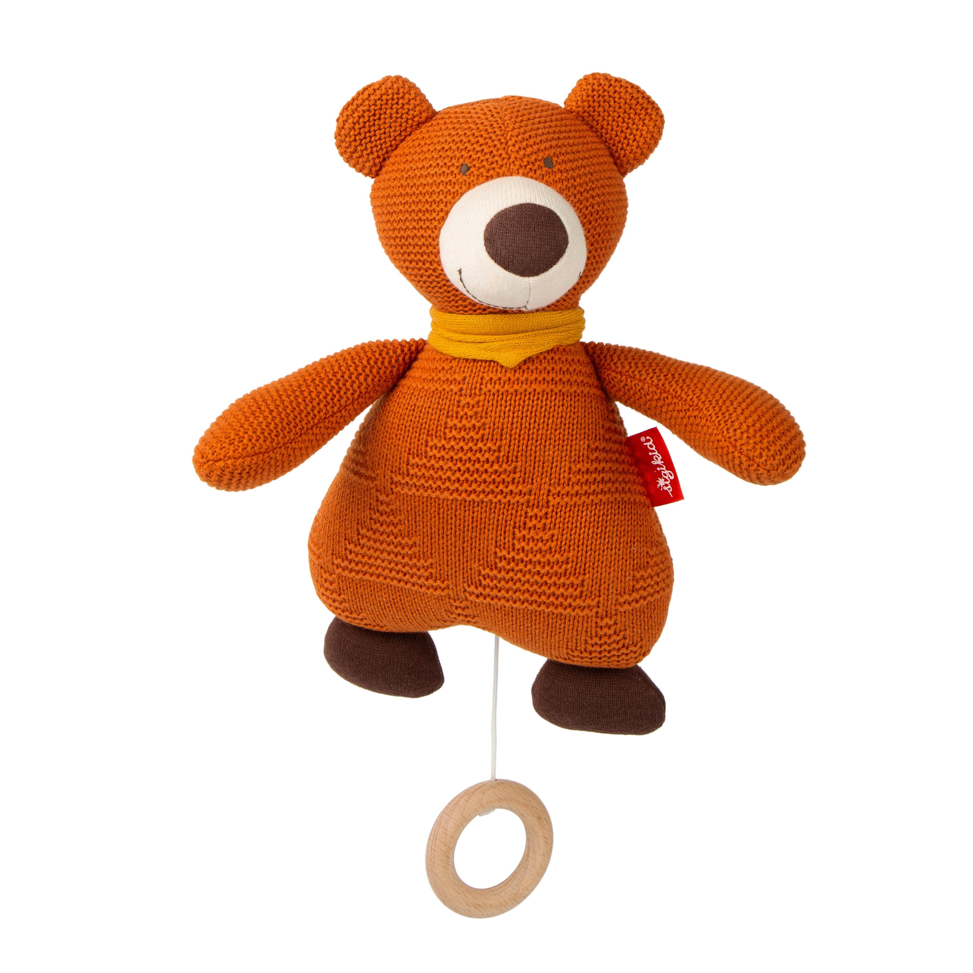 Baby Strick-Spieluhr Bär