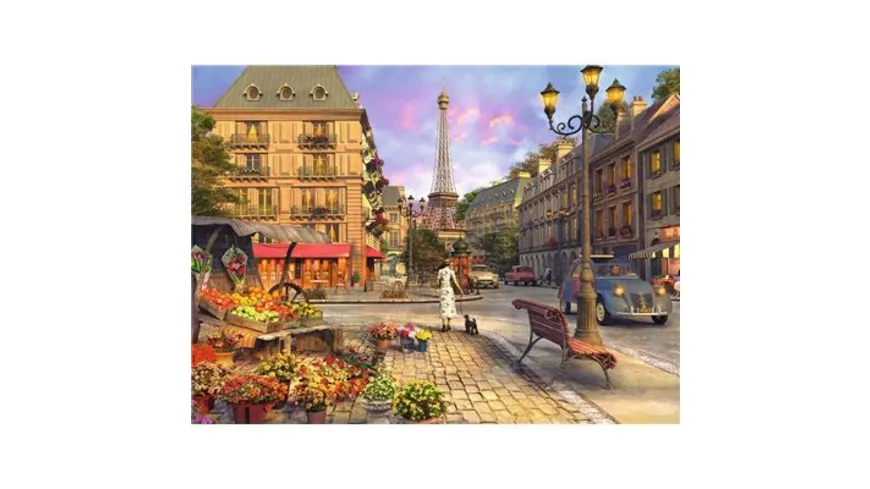 Ravensburger Puzzle - Spaziergang durch Paris, 500 Teile
