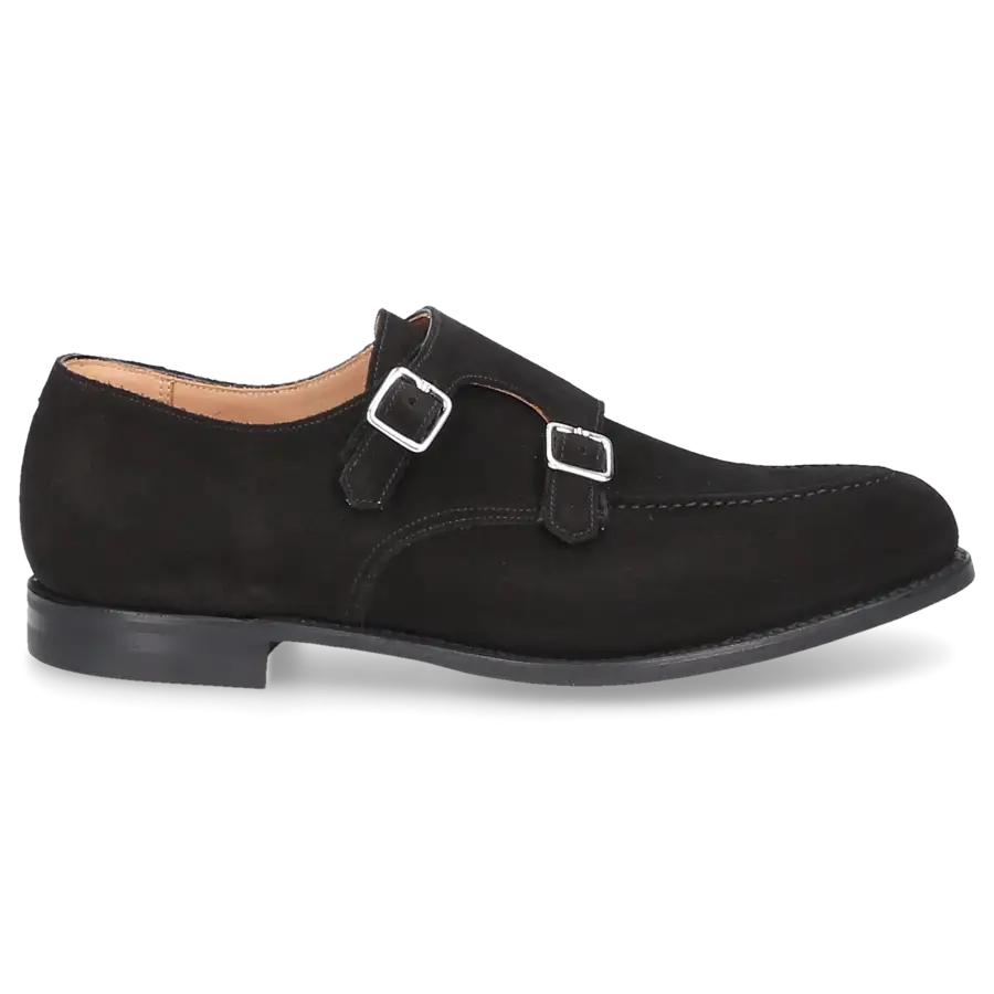 Crockett & Jones - Monk Schuhe WHITBY schwarz - schwarz
