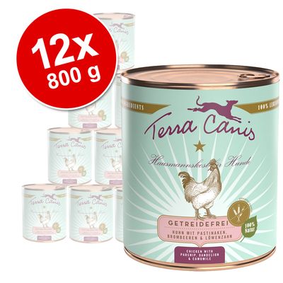 Sparpaket Terra Canis getreidefrei 12 x 800 g