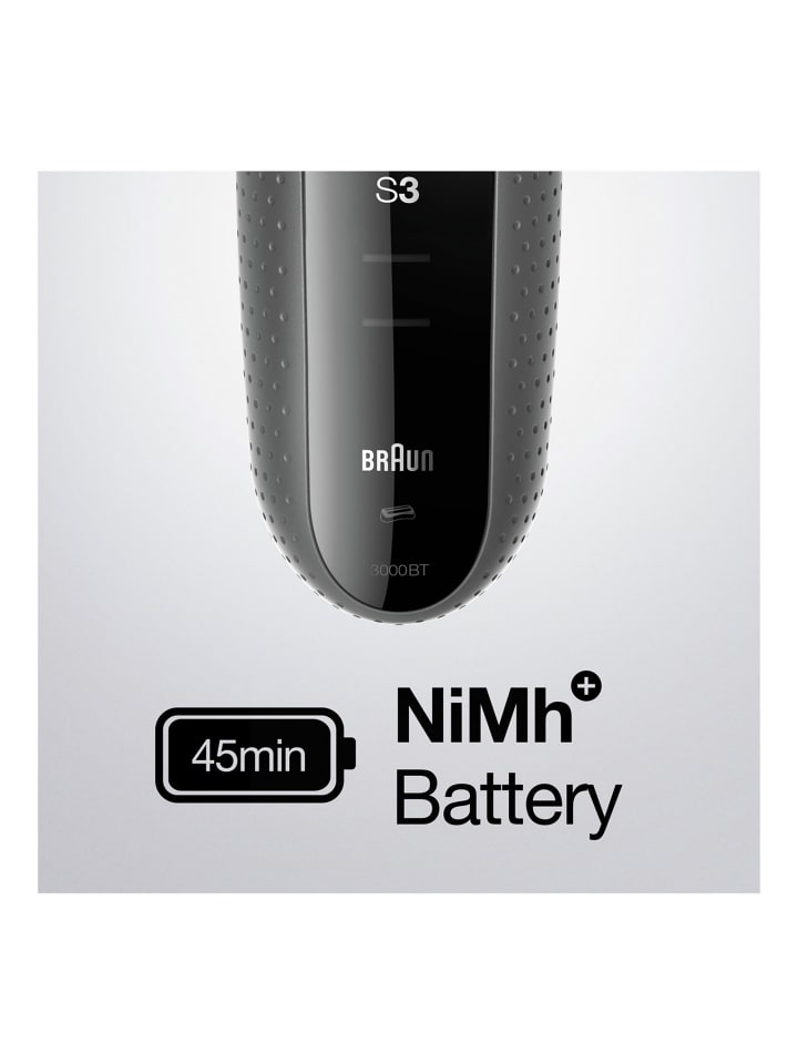 Braun Herrenrasierer Series 3 3000BT in Schwarz günstig kaufen onesize