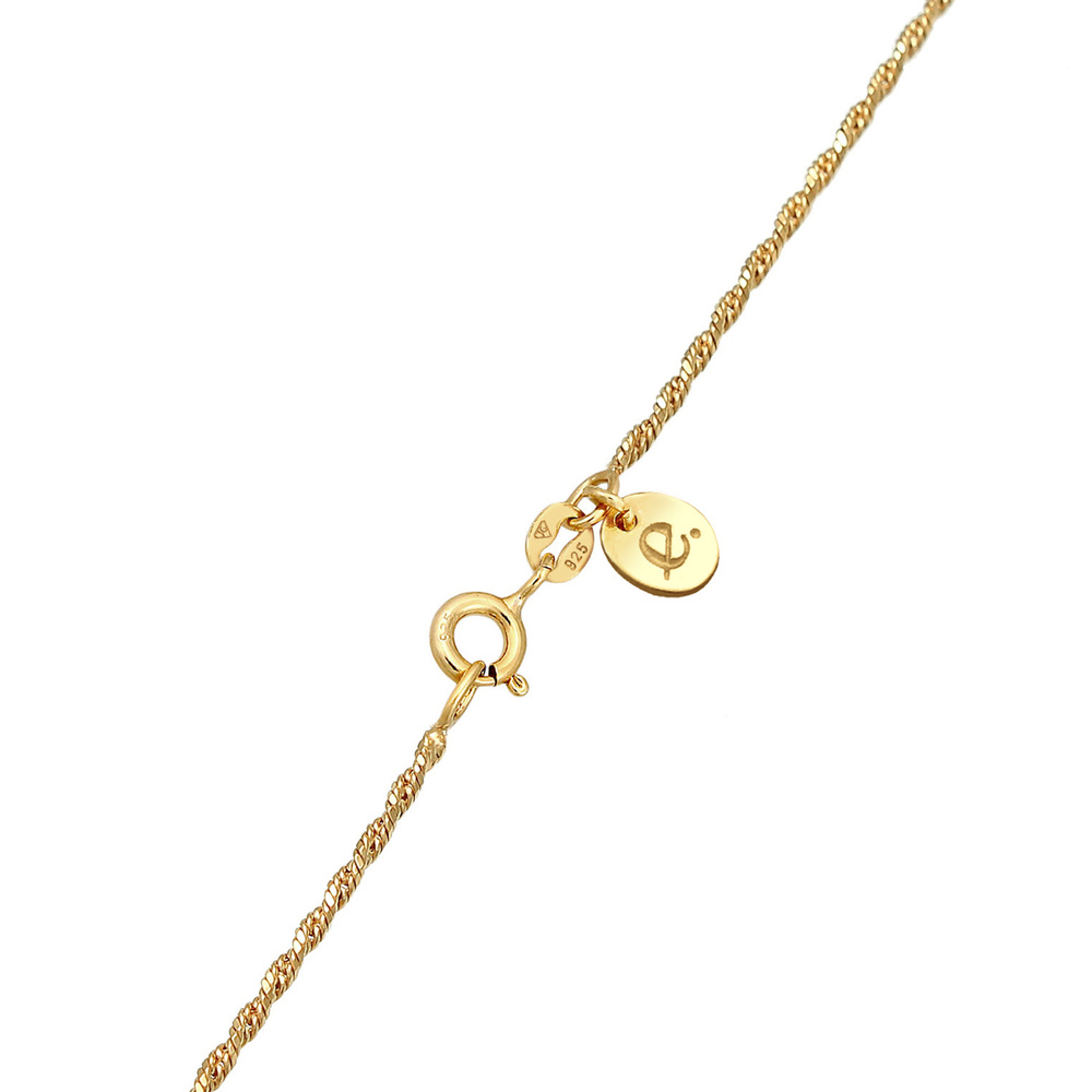 Elli PREMIUM Elli PREMIUM Collier Pendentif en pierre de lune pour dames Collier classique ave collier