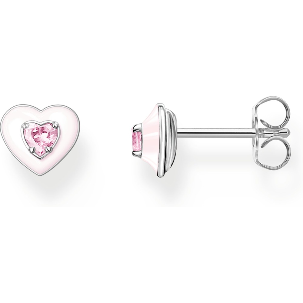 Thomas Sabo Boucles d'oreilles à fermoir à poussette 925 Argent Boucles d'oreilles