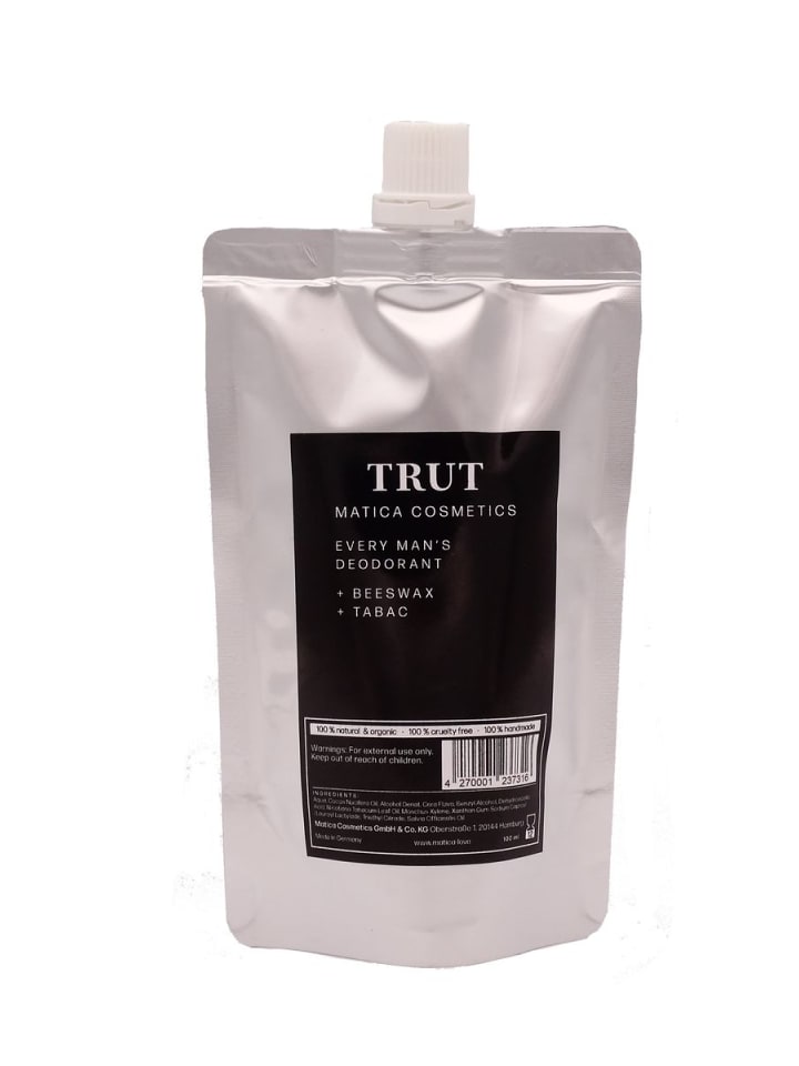 Matica Cosmetics Deodorant TRUT Tabak – Nachfüllpack, 100ml günstig kaufen onesize