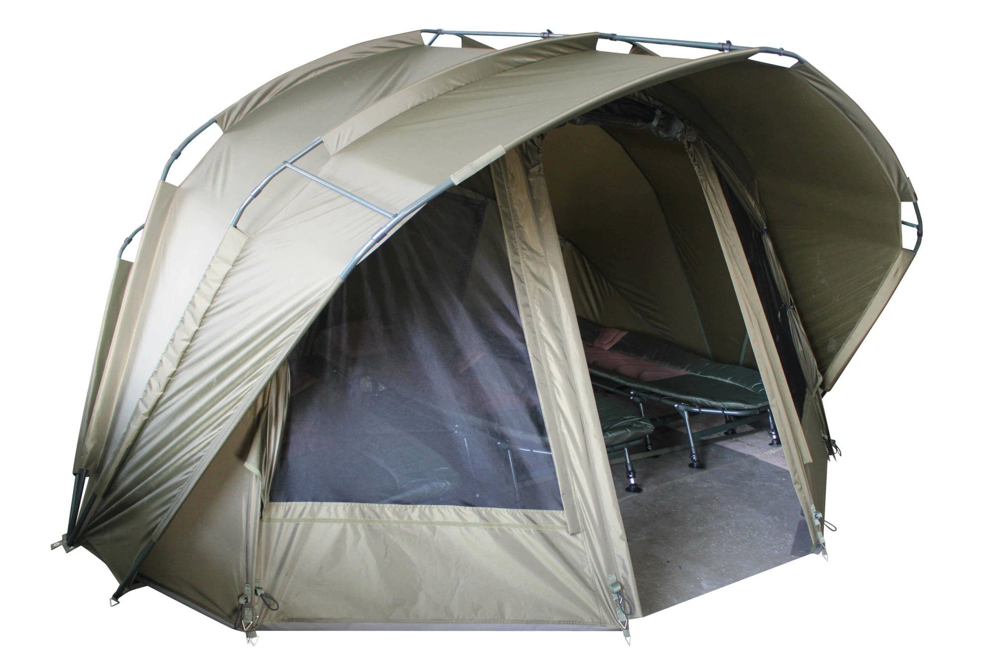 MK Angelsport Angelzelt Bivvy MK Fort Knox 2.0 Pro Dome 3,5 Mann Angelzelt