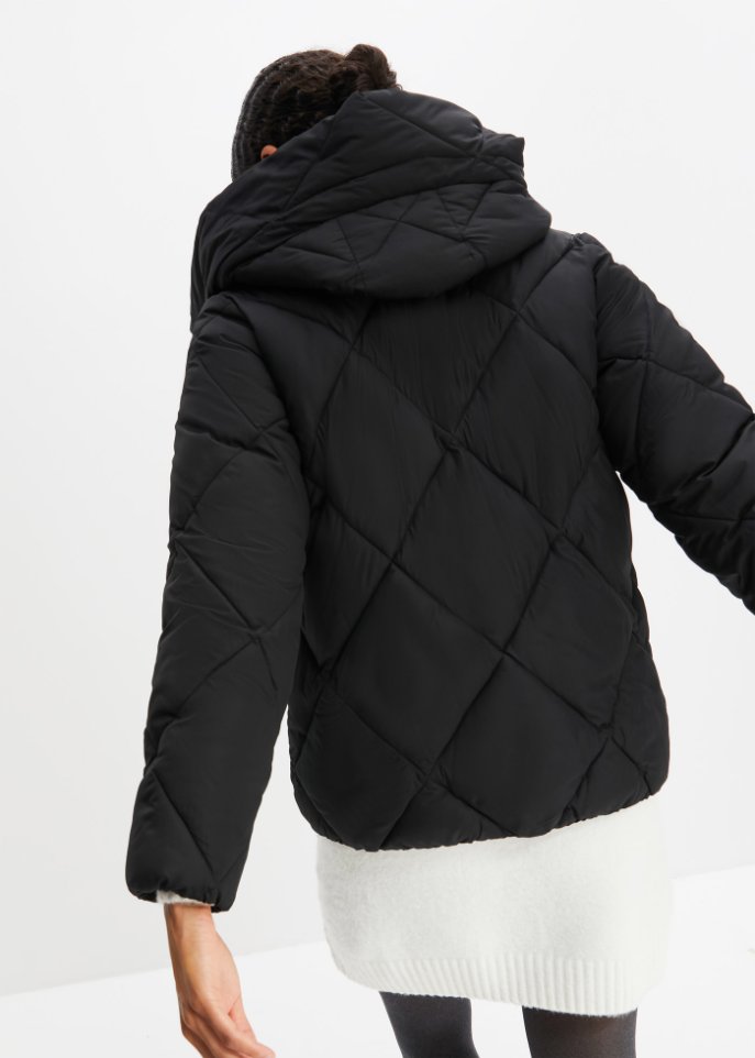 Steppjacke mit Kapuze