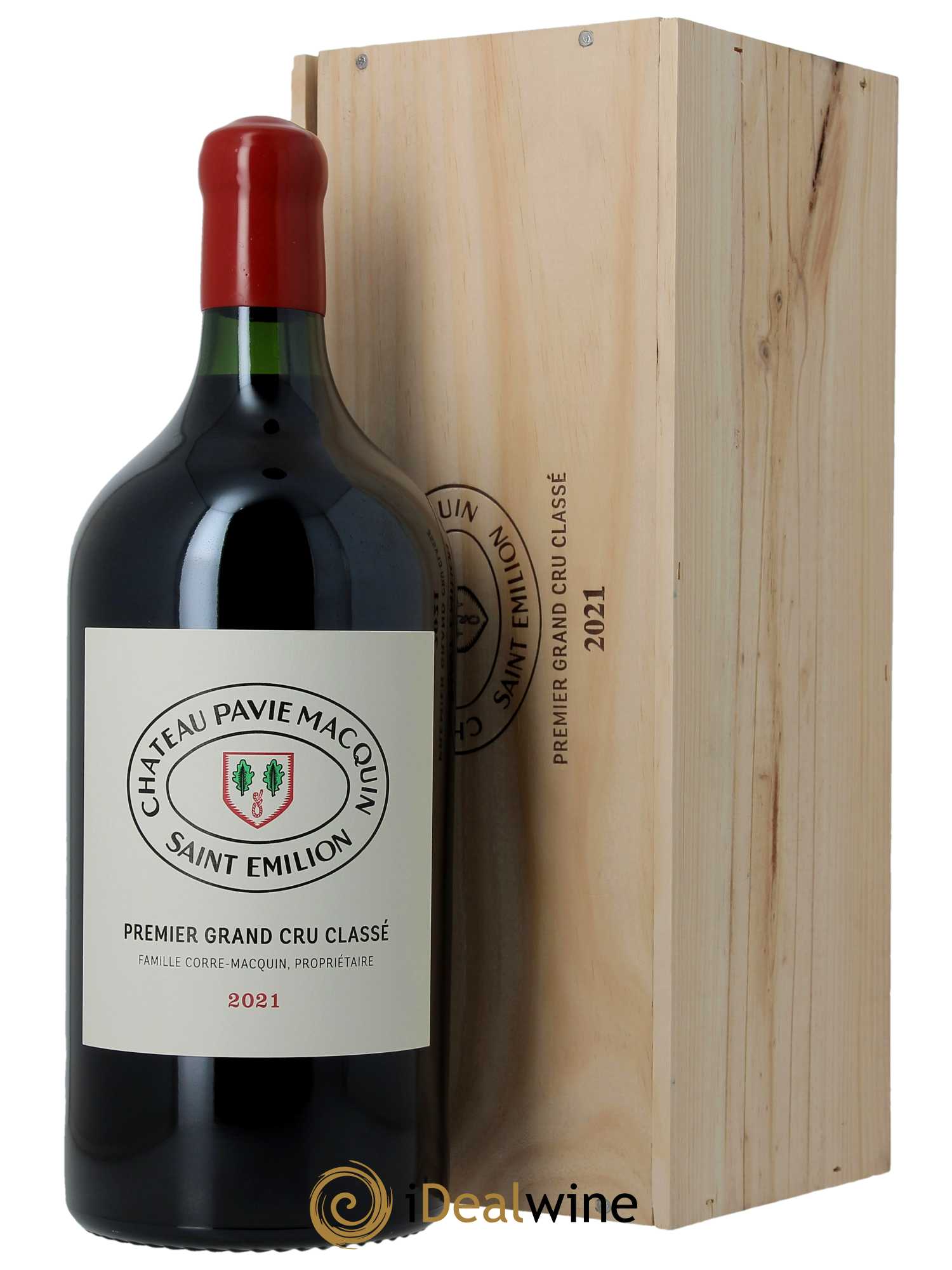 Château Pavie Macquin 1er Grand Cru Classé B  2021 - Lot de 1 Double-magnum