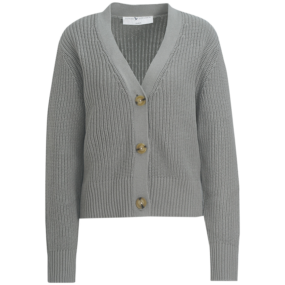 Damen Strickjacke mit Knopfleiste