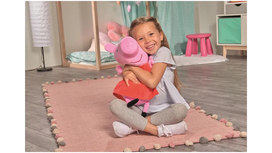 Simba - Peppa Pig - Plüsch Peppa, 33cm