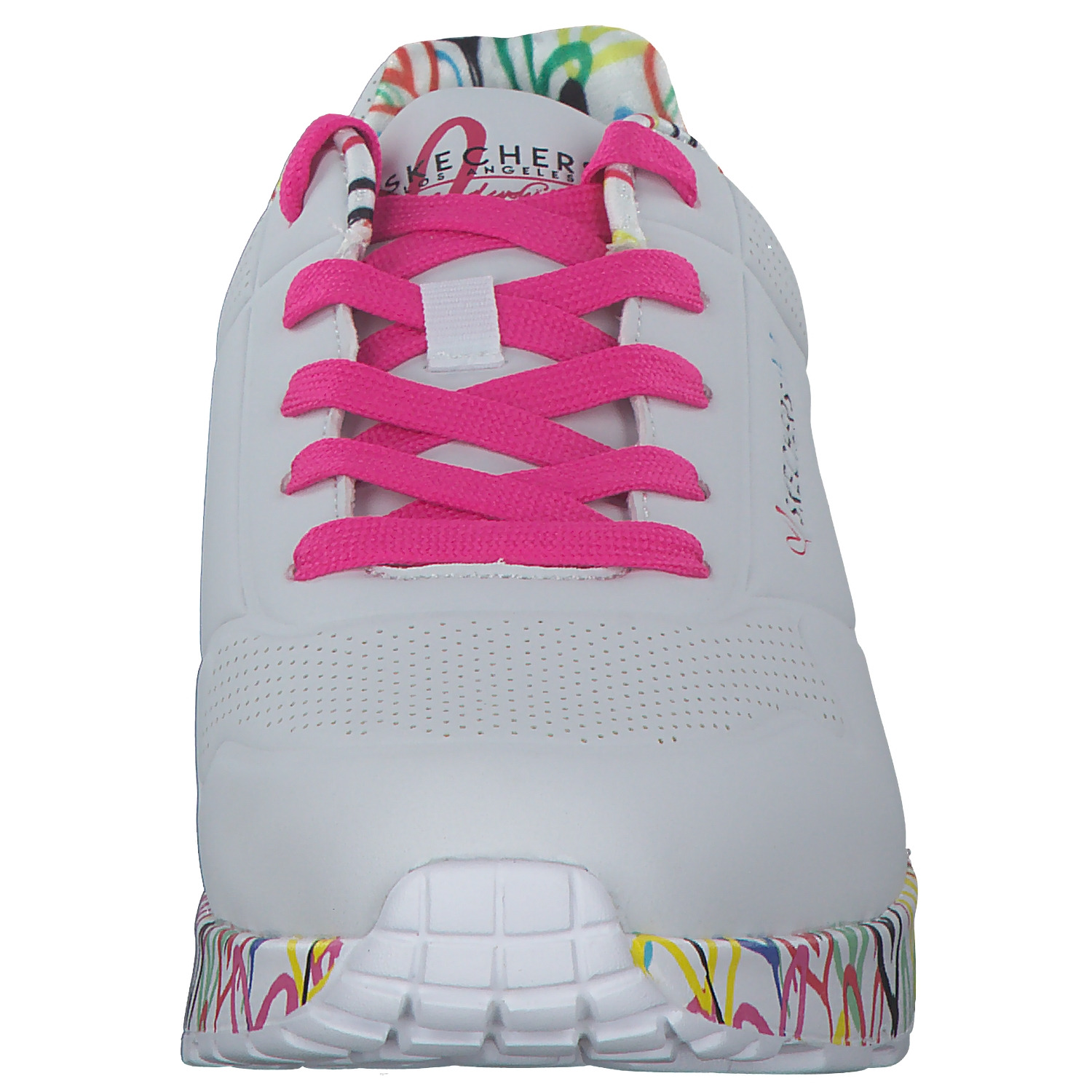 Skechers 314976L , Schnürschuhe, Damen, WEIß