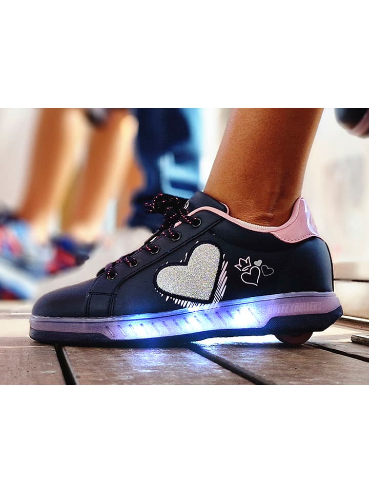 Breezy Rollers Sneakers mit Rollen in Lila/ Rosa günstig kaufen