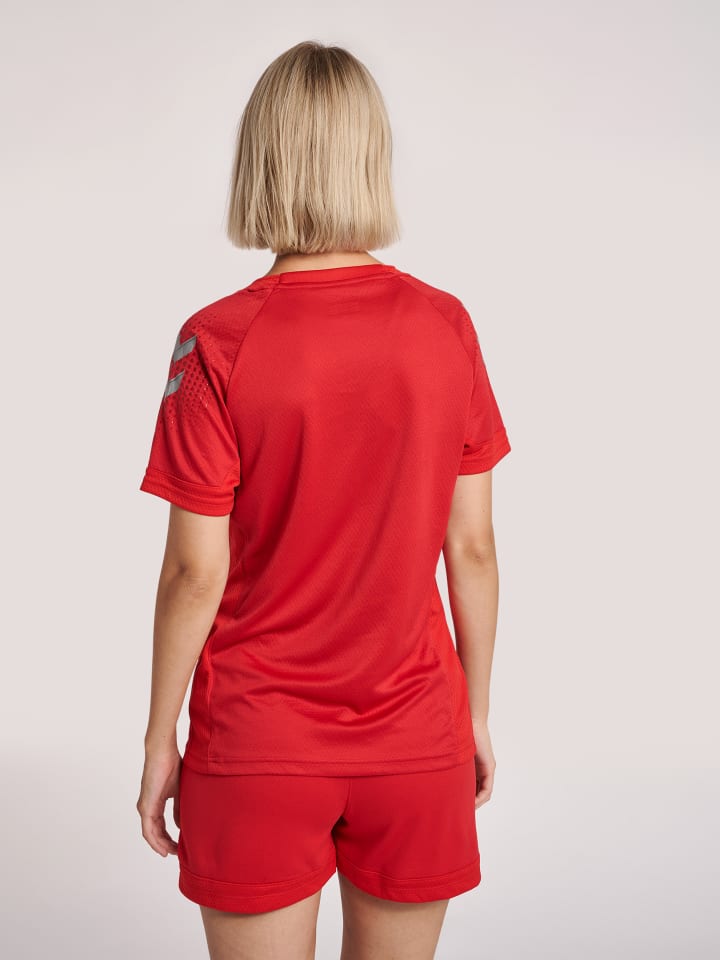 Hummel Hummel T-Shirt Hmllead Damen in TRUE RED günstig kaufen L