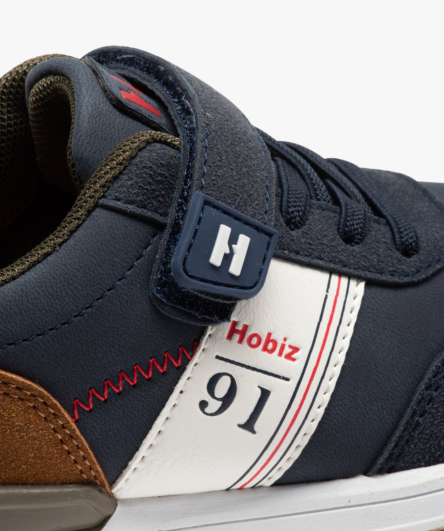 Baskets Garçon running à scratch - Hobiz marine | GEMO