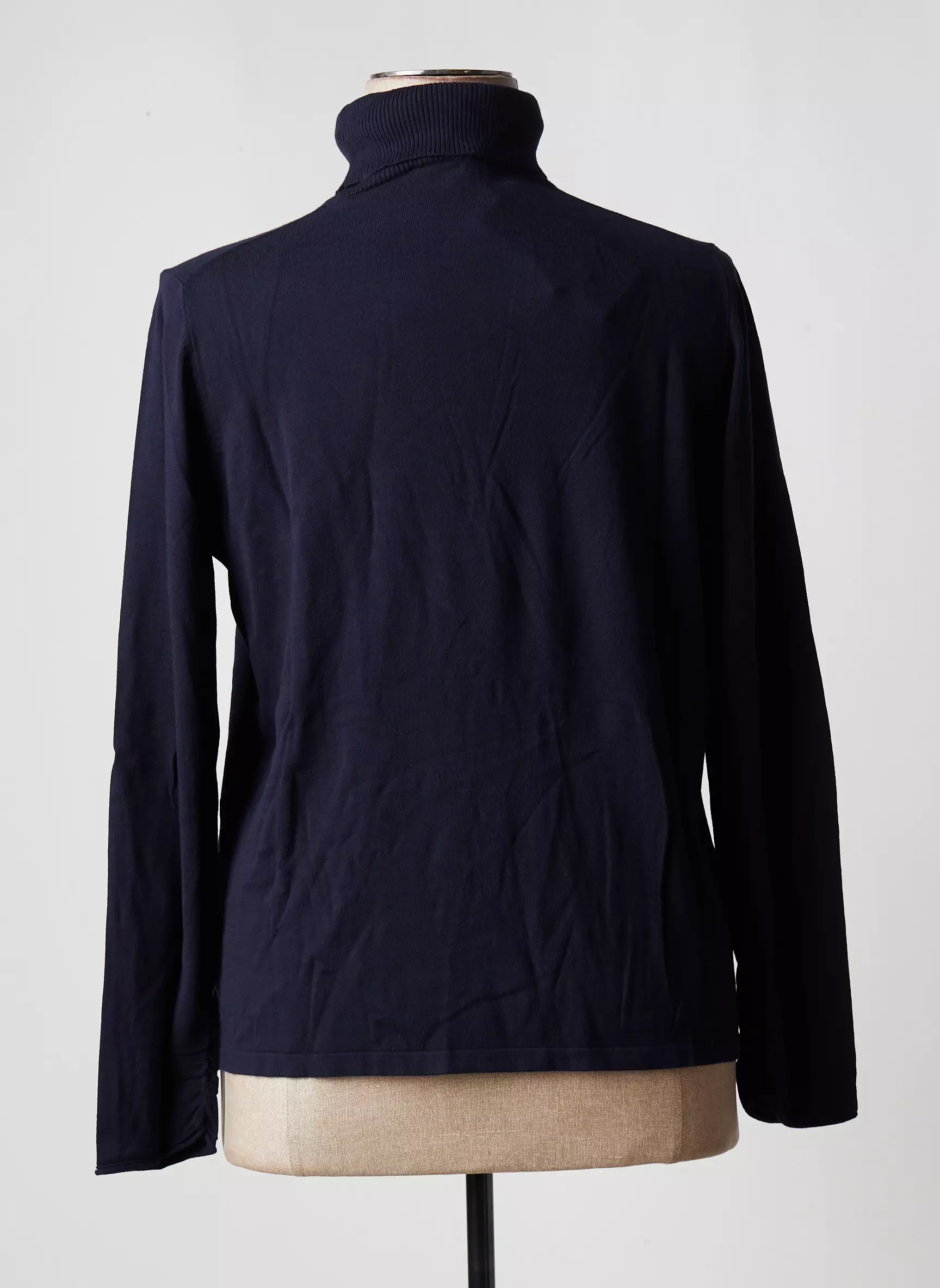 Olsen Cols Roules Femme couleur bleu