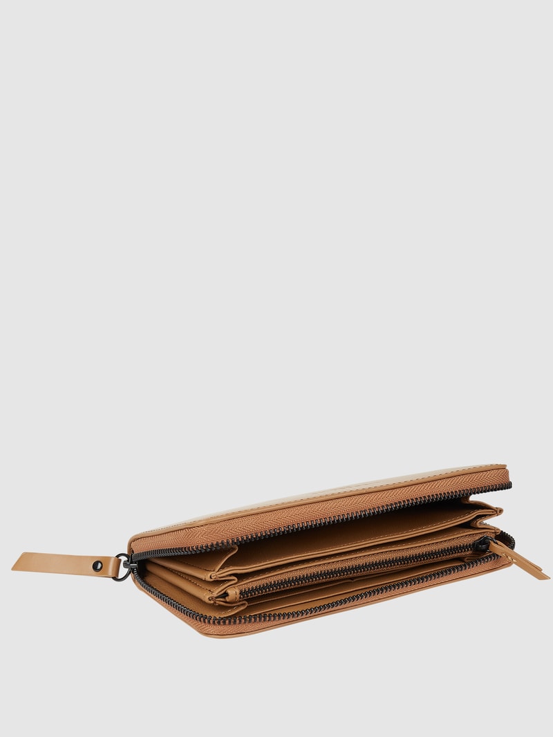Portemonnaie aus Leder Modell 'Sally' in camel
