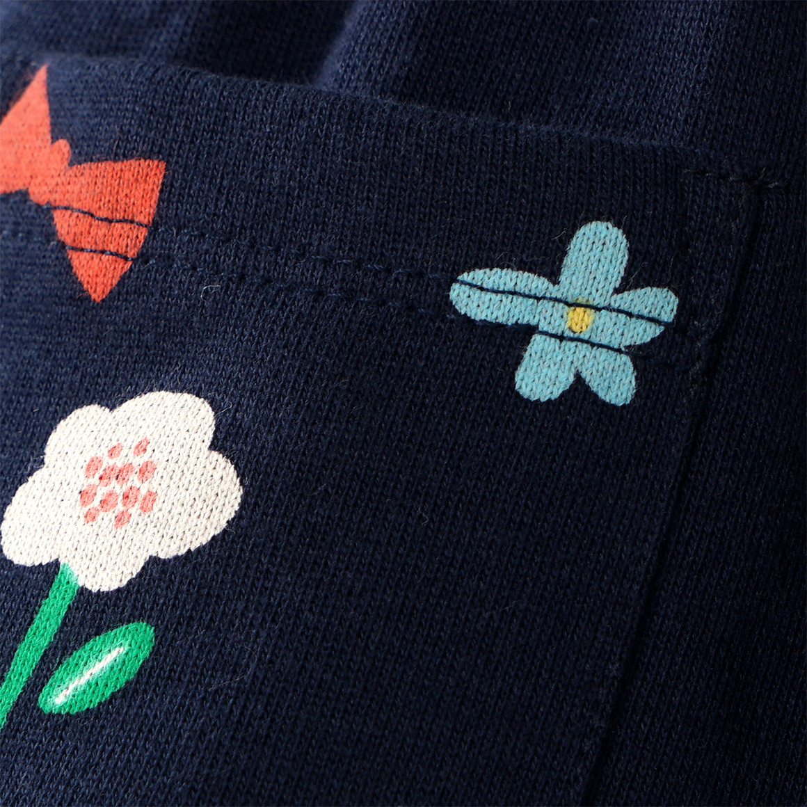 Baby Sweatkleid mit bunten Motiven