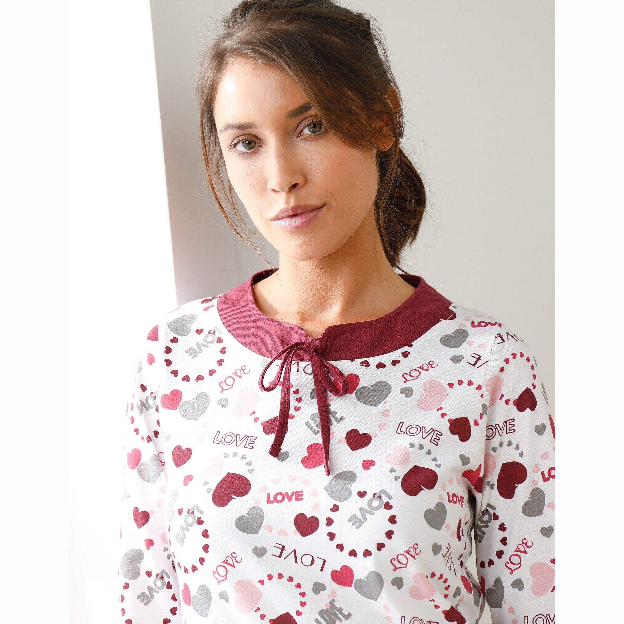 Chemise de nuit imprimé 