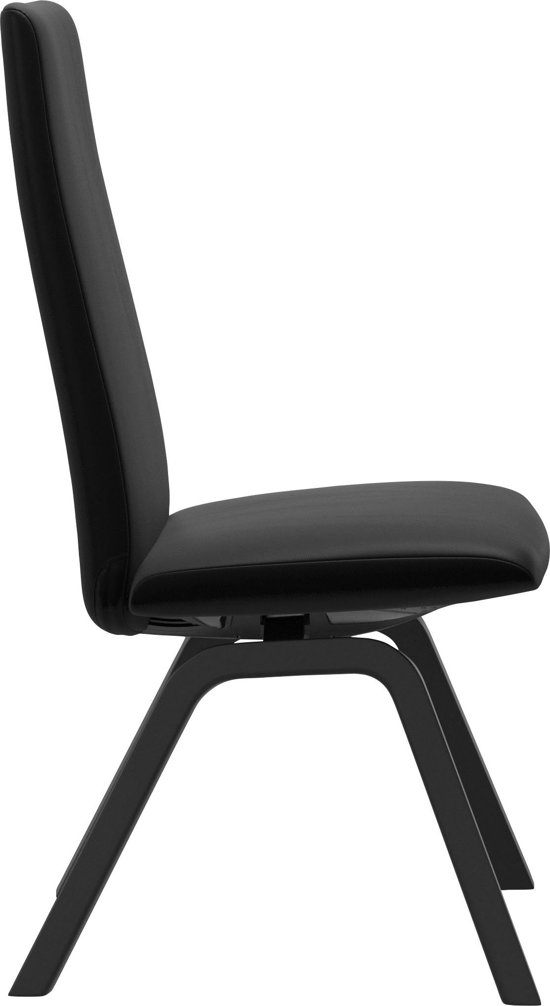 Stressless® Polsterstuhl Laurel, High Back, Größe M, mit schräggestellten Beinen in Schwarz
