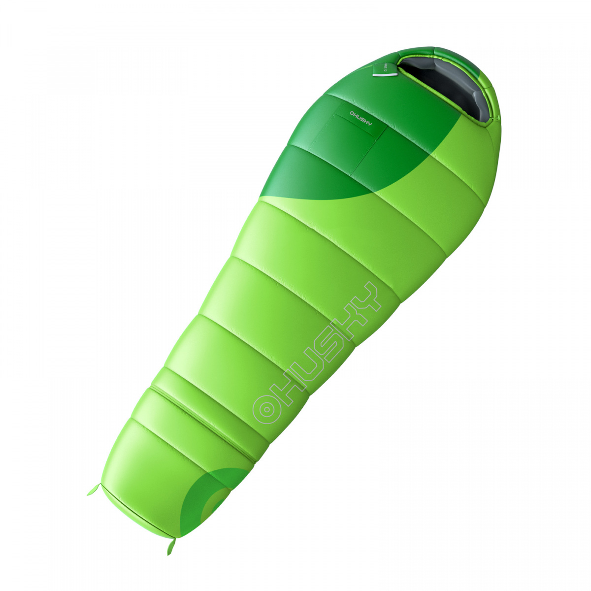 Husky Magic 20 Kids grüner Mumienschlafsack
