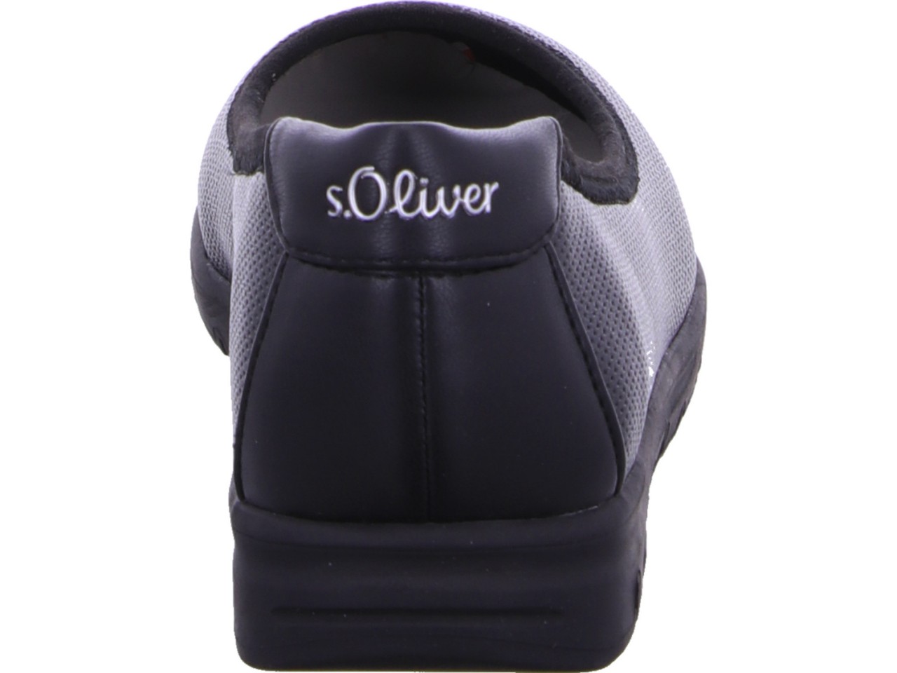 S.OLIVER Sportliche Slipper schwarz